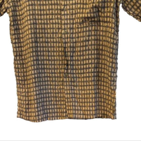 Campia Moda Men’s Hawaiian Shirt Size S Short Sleeve Button Point Collar - Picture 7 of 15